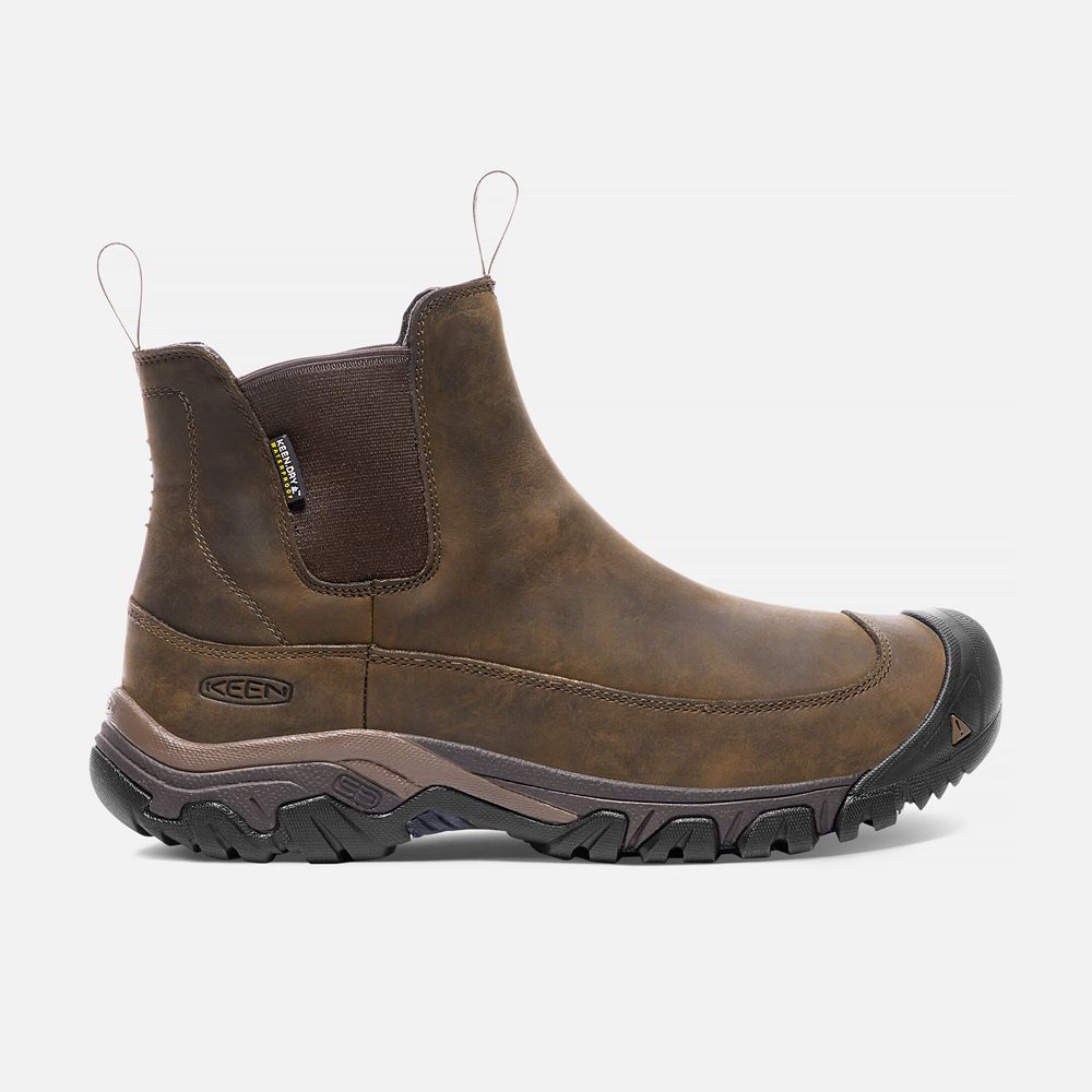 Keen Chelsea Bot Erkek Kahverengi - Anchorage Iii Waterproof - Türkiye QRHO83015